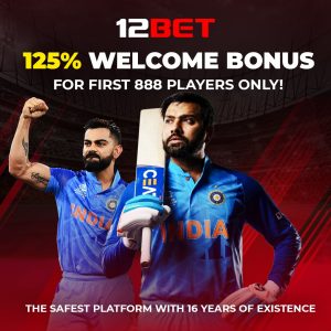 12bet thưởng chào mừng